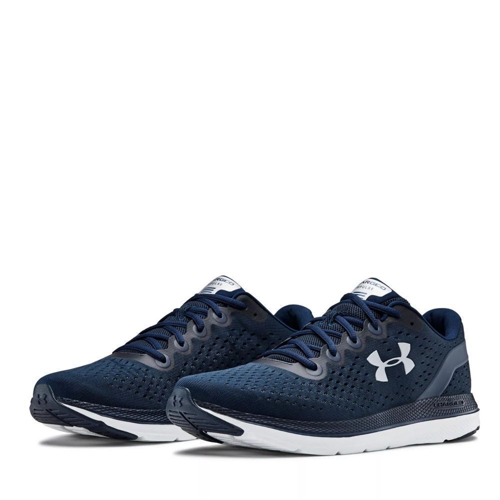 New! UNDER ARMOUR Men's Charged Impulse Sneakers Athletic Shoes Blue Size 11.5